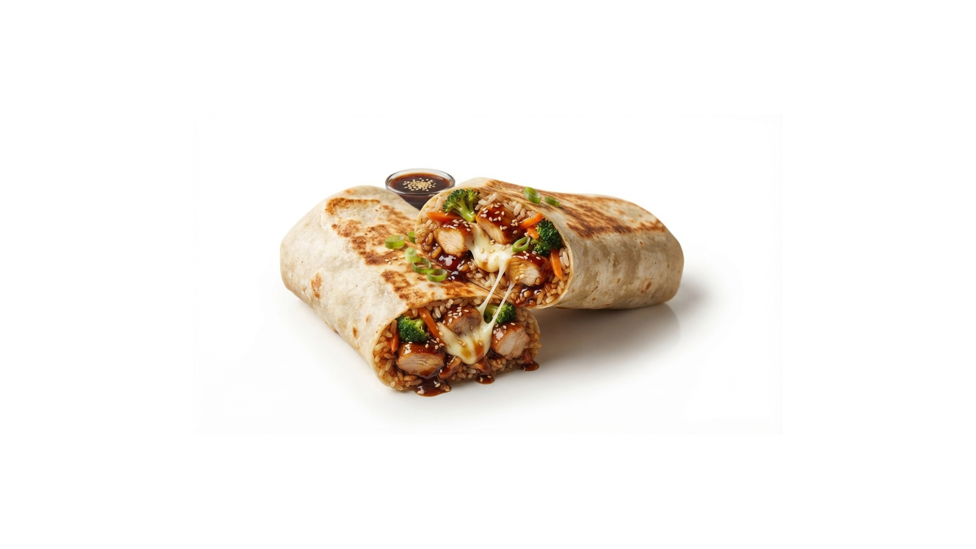 Spicy Chicken Teriyaki Burrito
